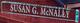 Deep Etched Personalized Crystal Director's Nameplate Image 2 of 4